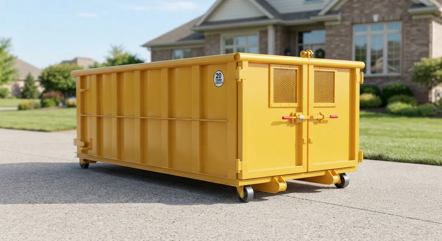 10 yard dumpster rental from our Gresham fleet