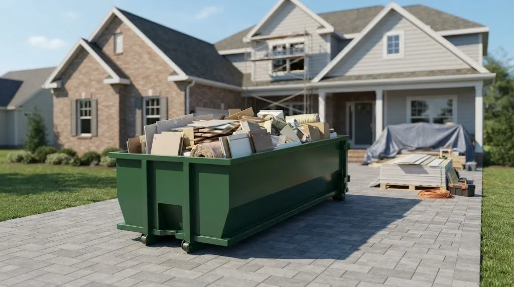20 yard dumpster rental from our Gresham fleet